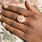 Rosy Reminder - Copper - Paparazzi Ring Image