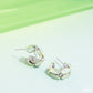 Dazzling Destiny - Green - Paparazzi Earring Image