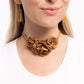 Home-Grown Homage - Brown - Paparazzi Necklace Image