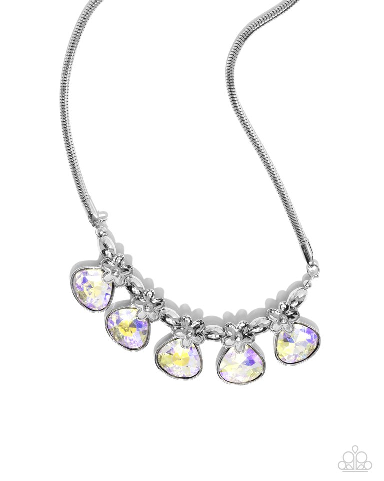 Teardrop Tribute - Yellow - Paparazzi Necklace Image