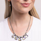 Teardrop Tribute - Yellow - Paparazzi Necklace Image