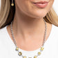 Bejeweled Bravado - Yellow - Paparazzi Necklace Image