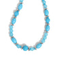 Confidence Cache - Blue - Paparazzi Necklace Image