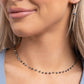 Chiseled Candidate - Blue - Paparazzi Necklace Image
