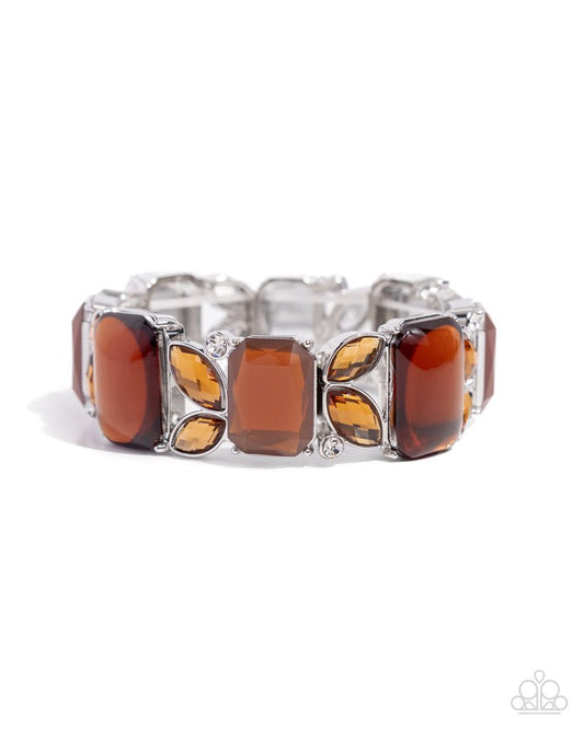 Lavish Laurels - Brown - Paparazzi Bracelet Image