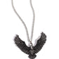 Edgy Eagle - Silver - Paparazzi Necklace Image