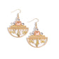 Metropolitan Majesty - Gold - Paparazzi Earring Image