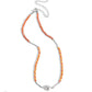 Aerial Action - Orange - Paparazzi Necklace Image