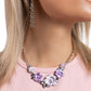 Bouquet Brilliance - Purple - Paparazzi Necklace Image