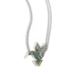 Hummingbird Headline - Green - Paparazzi Necklace Image