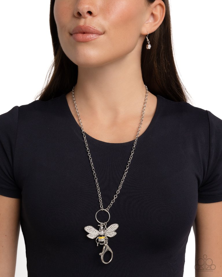 BEE-utiful Basic - Yellow - Paparazzi Necklace Image