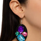 Attention Grabber - Black - Paparazzi Earring Image