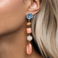 Meditative Magic - Orange - Paparazzi Earring Image