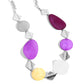 Reflective Redux - Purple - Paparazzi Necklace Image