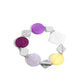 Reflective Ratio - Purple - Paparazzi Bracelet Image