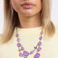 BRIGHT Club - Purple - Paparazzi Necklace Image