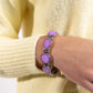 In All the BRIGHT Places - Purple - Paparazzi Bracelet Image
