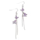 Aerial Affection - Purple - Paparazzi Earring Image