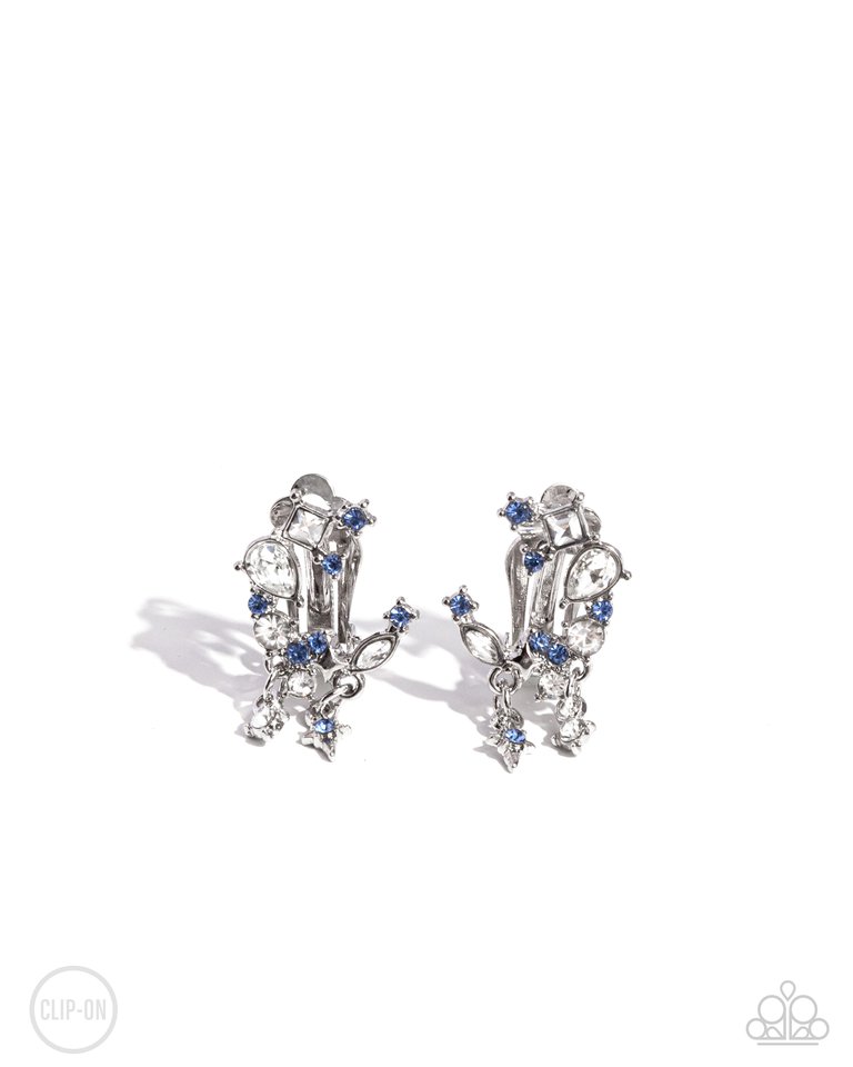 Fantastical Fashion - Blue - Paparazzi Earring Image