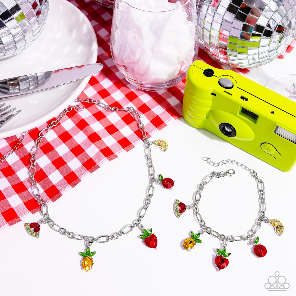 Fruity Fusion - Multi - Paparazzi Necklace Image