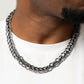 Coiled Conviction - Black - Paparazzi Necklace Image