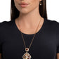 Pronged Princess - Brown - Paparazzi Necklace Image