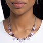 Summer Season - Purple - Paparazzi Necklace Image