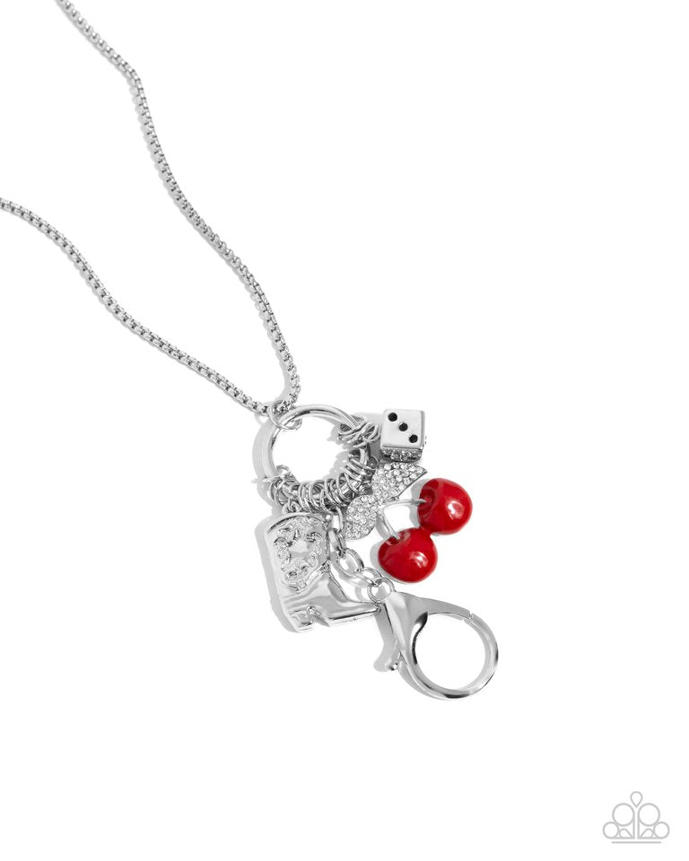 Casual Cowboy - Red - Paparazzi Necklace Image