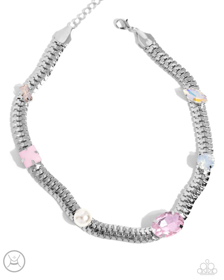 Classy Collectable - Pink - Paparazzi Necklace Image