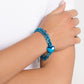 Affectionate Accent - Blue - Paparazzi Bracelet Image