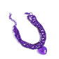 Affectionate Accent - Purple - Paparazzi Bracelet Image