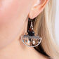 Metropolitan Majesty - Black - Paparazzi Earring Image