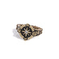 Cultured Compass - Brass - Paparazzi Ring Image