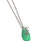 Sea Glass Stash - Green - Paparazzi Necklace Image