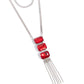 Passionate Pageantry - Red - Paparazzi Necklace Image