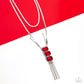 Passionate Pageantry - Red - Paparazzi Necklace Image