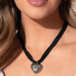 Fabricated Finesse - Black - Paparazzi Necklace Image
