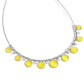 Meticulous Majesty - Yellow - Paparazzi Necklace Image