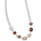 Bejeweled Bravado - Brown - Paparazzi Necklace Image