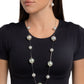 Park Avenue Pearls - Silver - Paparazzi Necklace Image