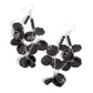 Coastal Century - Black - Paparazzi Earring Image