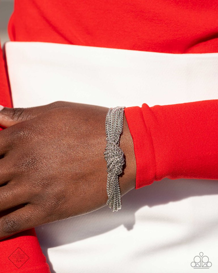 Copious Control - Silver - Paparazzi Bracelet Image