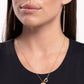 When Can I See You Again? - Gold - Paparazzi Necklace Image