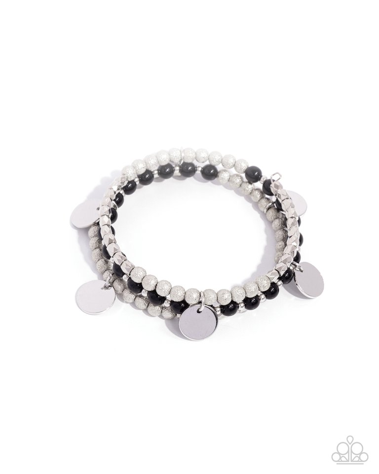 Boundless Beaches - Black - Paparazzi Bracelet Image