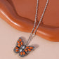 Santa Fe Satisfaction - Orange - Paparazzi Necklace Image