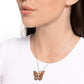 Santa Fe Satisfaction - Orange - Paparazzi Necklace Image