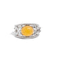 Earthy Embellishment - Yellow - Paparazzi Ring Image