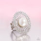 Ornamental Outline - White - Paparazzi Ring Image
