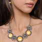 Cowboy Casanova - Yellow - Paparazzi Necklace Image