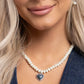 Modest Malibu - Silver - Paparazzi Necklace Image